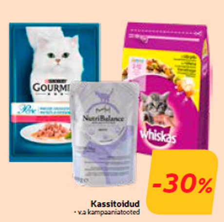 Kassitoidud -30%