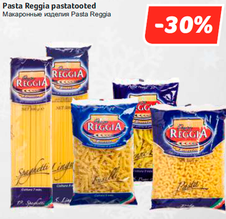 Pasta Reggia pastatooted  -30%