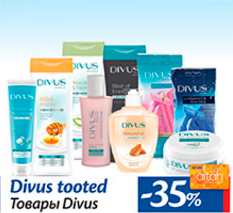 Divus tooted  -35%