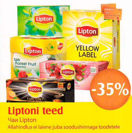 Liptoni teed  -35%