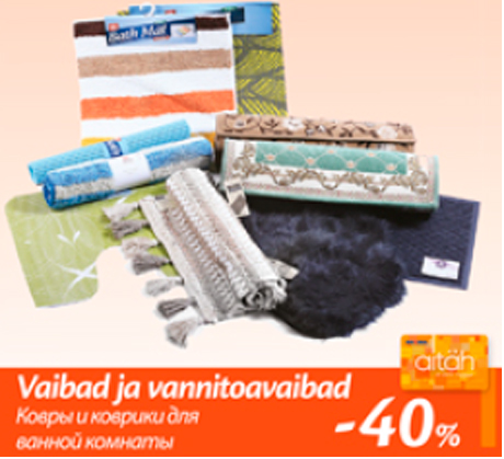 Vaidad ja vannitoavaibad   -40%