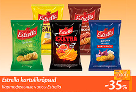 Estrella kartulikrõpsud  -35%