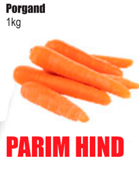 Porgand 1kg  -  PARIM HIND