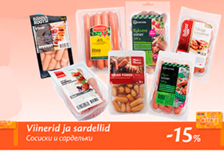 Viinerid ja sardellid  -15%