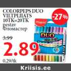 Allahindlus - COLORPEPS DUO VILTPLIIATS 10TK=20TK pestav