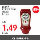 HEINZ KETŠUP 700G original