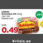 Allahindlus - LEIBURI RUKKIPALA 6TK 330g