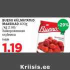 BUENO KÜLMUTATUD MAASIKAD 400g