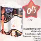 Allahindlus - Majapidamispaber Grite Lady Rose Gold, 2 rulli