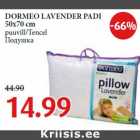 Allahindlus - DORMEO LAVENDER PADI
50x70 cm