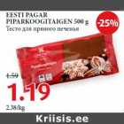 Allahindlus - EESTI PAGAR
PIPARKOOGITAIGEN 500 g