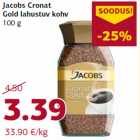 Allahindlus - Jacobs Cronat
Gold lahustuv kohv
100 g