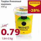 Allahindlus - Tarplan Provansaal
majonees
430 g