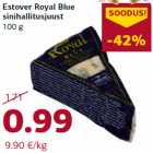 Allahindlus - Estover Royal Blue
sinihallitusjuust
100 g