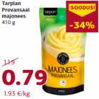 Tarplan
Provansaal
majonees
410 g