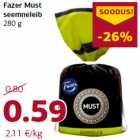 Allahindlus - Fazer Must
seemneleib
280 g