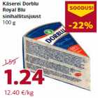 Allahindlus - Käserei Dorblu
Royal Blu
sinihallitusjuust
100 g