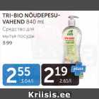 TRI-BIO NÕUDEPESUVAHEND 840 ml