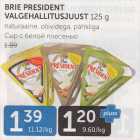 BRIE PRESIDENT VALGEHALLITUSJUUST 125 G