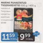 Allahindlus - MARINE PUHASTATUD TIIGERKREVETID 500 g / 400 g