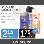 ADIDAS 3IN1 DUŠIGEEL 250 ml