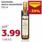 Allahindlus - Gourmante
ekstra-neitsioliiviõli
500 ml