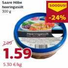 Allahindlus - Saare Hõbe
heeringasült
300 g