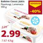 Allahindlus - Balbiino Classic jäätis