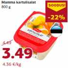 Allahindlus - Mamma kartulisalat
800 g