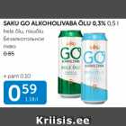 Allahindlus - SAKU GO ALKOHOLIVABA ÕLU 