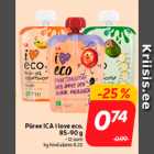 Püree ICA i love eco,
85-90 g