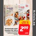 Gluteenivaba müsli
Granola, ICA, 325 g