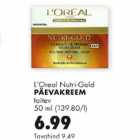 Allahindlus - L`Oreal Nutri-Gold päevakreem toitev