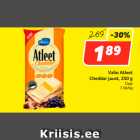 Allahindlus - Valio Atleet
Cheddar juust, 250 g