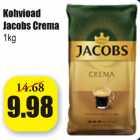 Allahindlus - Kohvioad Jacobs Crema 1 kg