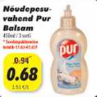 Allahindlus - Nõudepesuvahend Pur Balsam, 450ml/3sorti