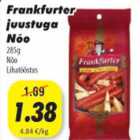 Allahindlus - Frankfurter juustuga Nõo, 285g