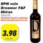 Allahindlus - KPN vein Dreamer F&F Shiraz, 12%, 0,75l