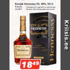 Allahindlus - Konjak Hennessy VS, 40%, 50 cl