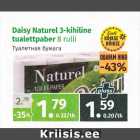 Allahindlus - Daisy Naturel 3-kihiline tualettpaber 