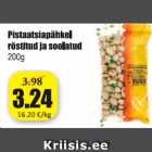 Allahindlus - Pistaatsiapähkel röstitud ja soolatud 200 g