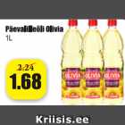 Päevalilleõli Olivia 1 l