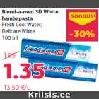 Allahindlus - Blend-a-med 3D White
hambapasta