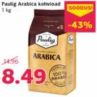 Allahindlus - Paulig Arabica kohvioad
1 kg