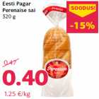 Allahindlus - Eesti Pagar
Perenaise sai
320 g