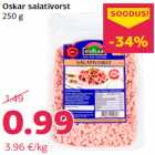 Allahindlus - Oskar salativorst
250 g