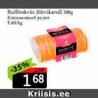 Rullbiskviit Jõhvikarull 300g
