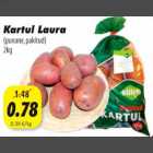 Allahindlus - Kartul Laura (punane, pakitud) 2kg