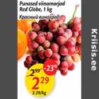 Allahindlus - Punased viinamarjad Red Globe, 1 kg