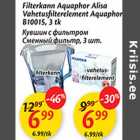 Allahindlus - Filterkann Aquaphor Alisa. Vahetusfilterelement Aquaphor B10015, 3 tk